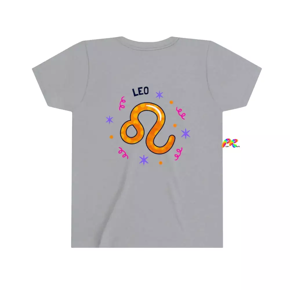 Zodiac Leo Youth Short Sleeve T-Shirt